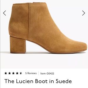 Madewell ‘Lucien’ boot in suede